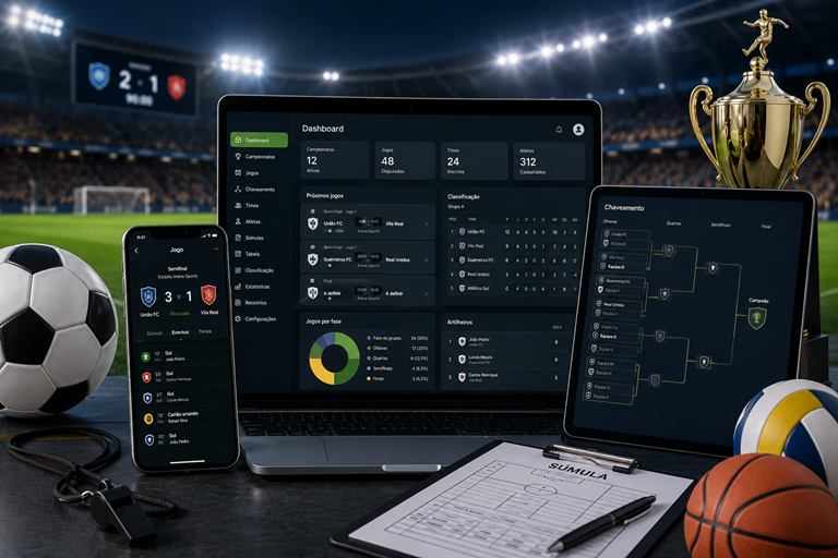 EsportePro - Sistema de Chaveamento e Campeonatos
