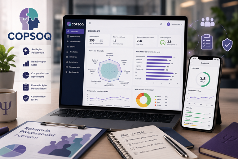 COPSOQ - Sistema de Avaliação de Riscos Psicossociais
