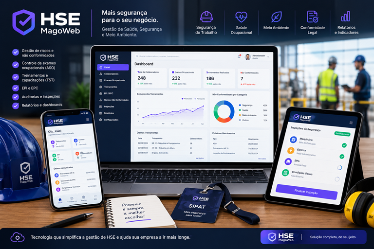 HSE - Sistema de Saúde, Segurança e Meio Ambiente